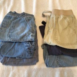 Boys Size 7 (6 pairs of shorts)